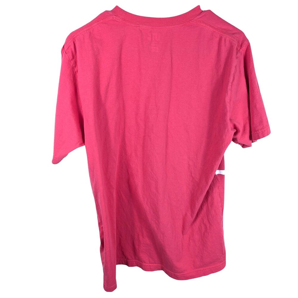 UNIQLO BT21 TATA Super Curious Red Graphic T-Shirt Mens Size M Casual Cotton Tee - Picture 4 of 4